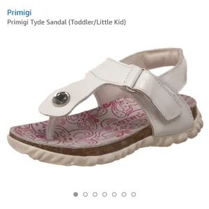 Primigi white leather sandals